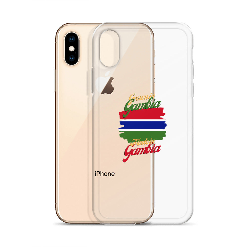 Grown in Gambia Made in Gambia iPhone Case