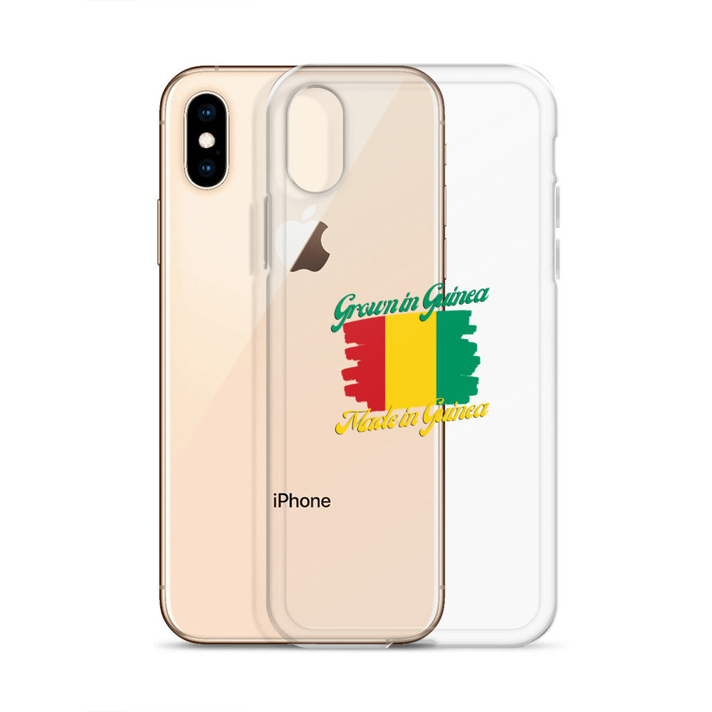 Grown in Guinea Made in Guinea iPhone Case