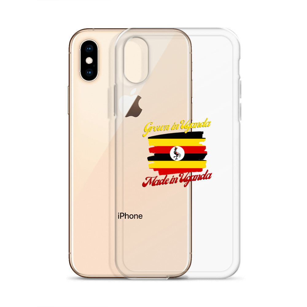 Grown in Uganda Made in Uganda iPhone Case
