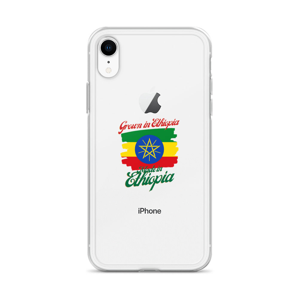 Grown in Ethiopia Made in Ethiopia iPhone Case