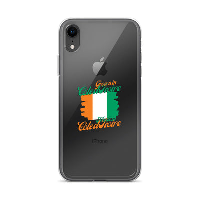 Grown in Cote d'Ivoire Made in Cote d'Ivoire iPhone Case