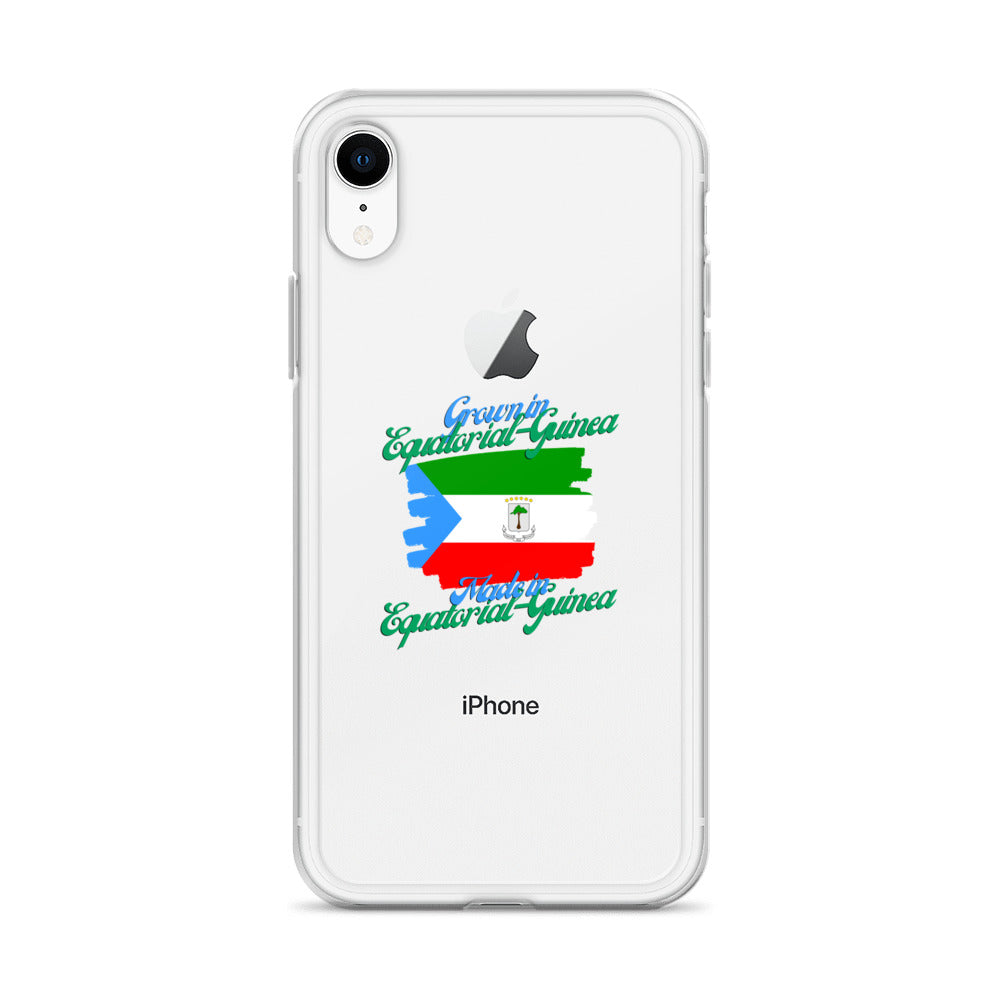 Grown in Equatorial Guinea Made in Equatorial Guinea iPhone Case