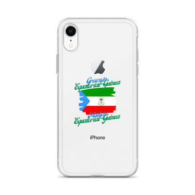 Grown in Equatorial Guinea Made in Equatorial Guinea iPhone Case