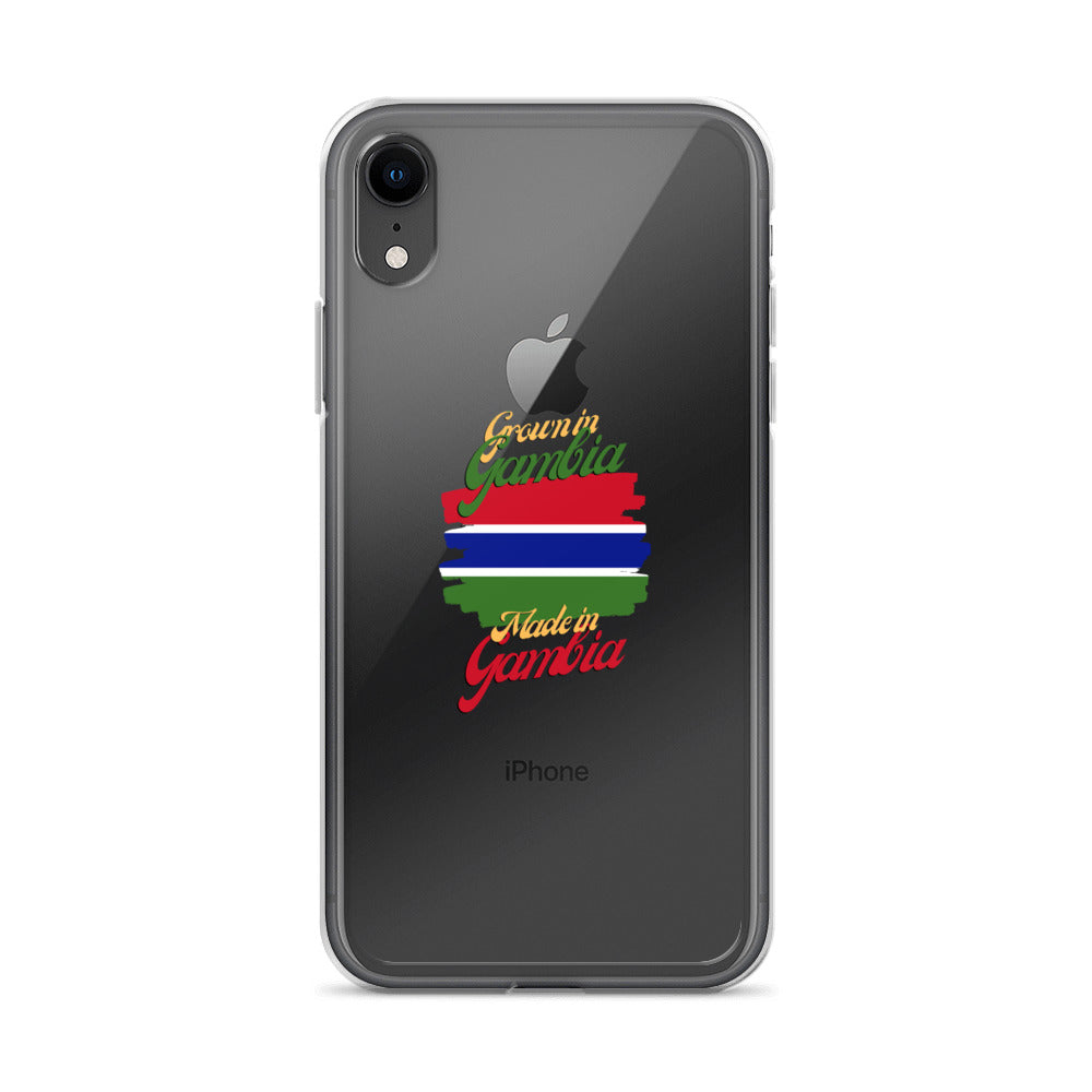 Grown in Gambia Made in Gambia iPhone Case