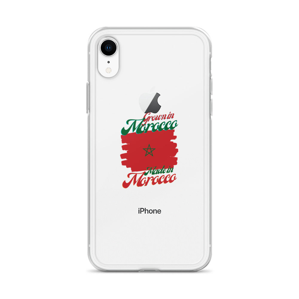 Grown in Morocco Made in Morocco iPhone Case