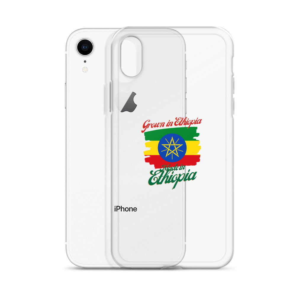 Grown in Ethiopia Made in Ethiopia iPhone Case