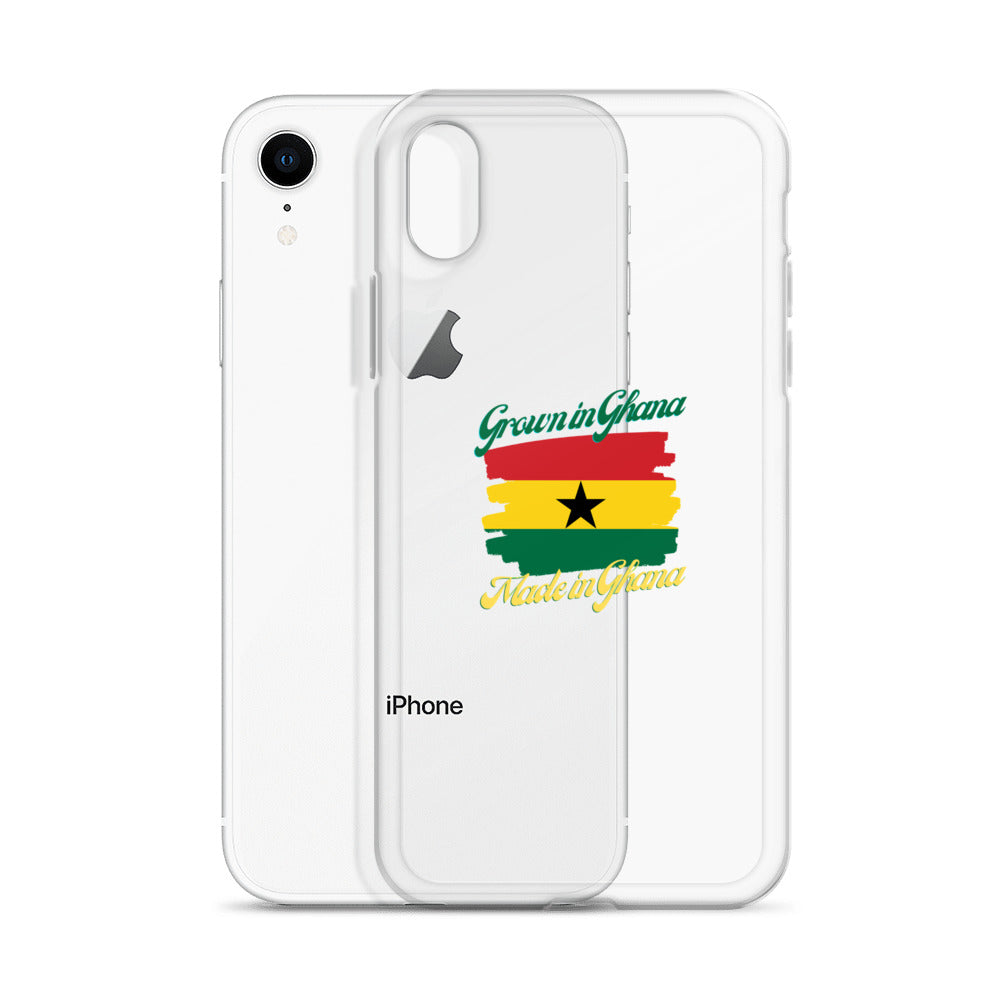 Grown in Ghana Made in Ghana iPhone Case
