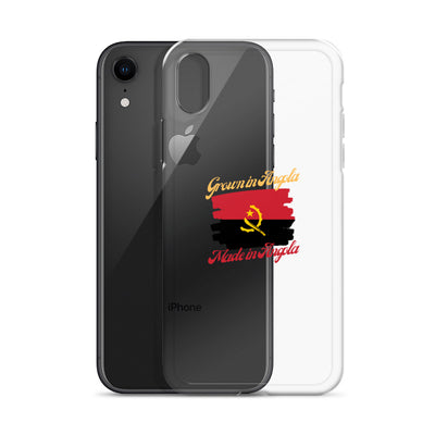 Grown in Angola Made in Angola iPhone Case