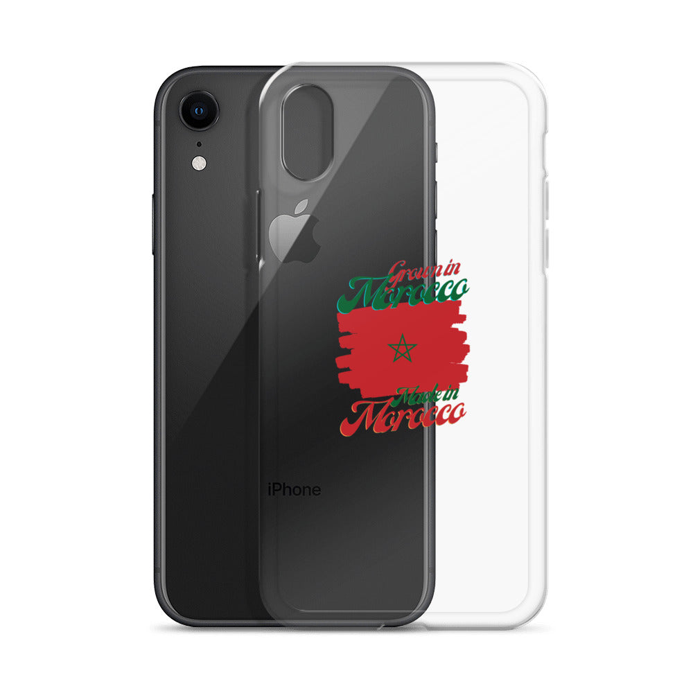 Grown in Morocco Made in Morocco iPhone Case