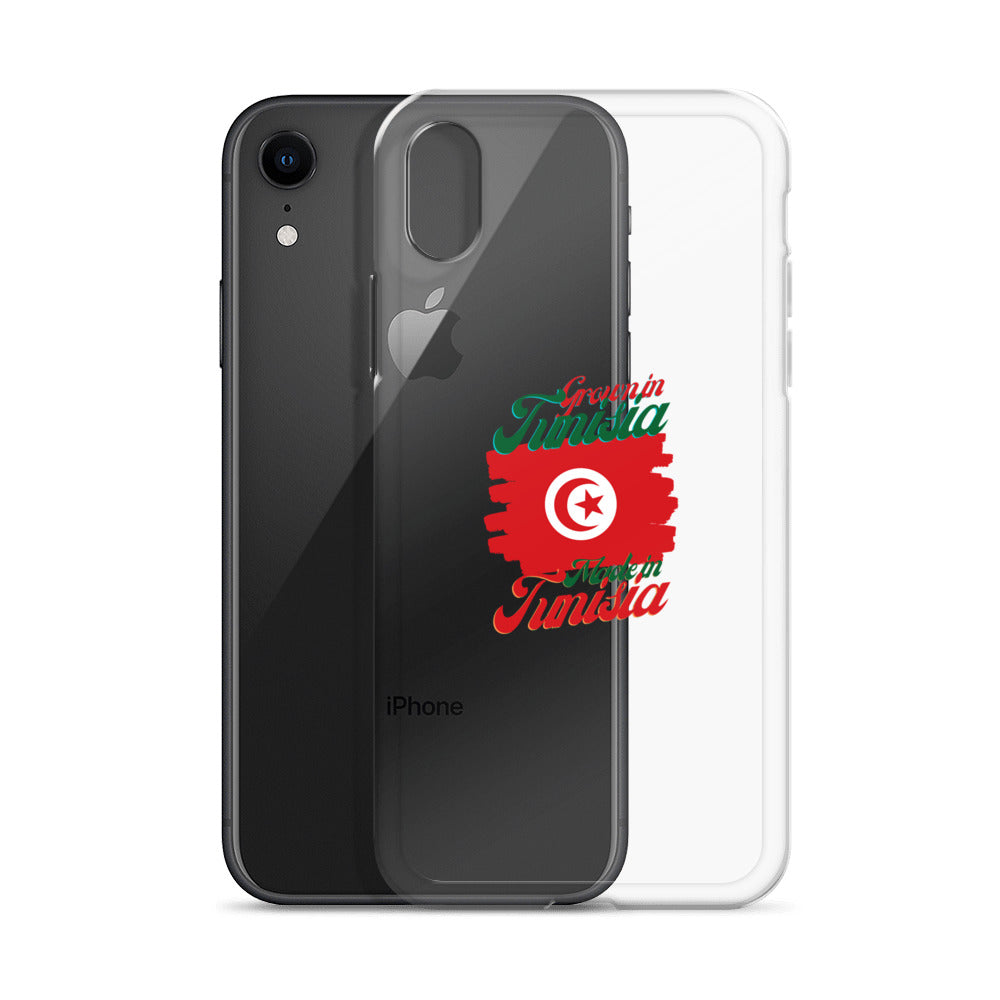 Grown in Tunisia Made in Tunisia iPhone Case