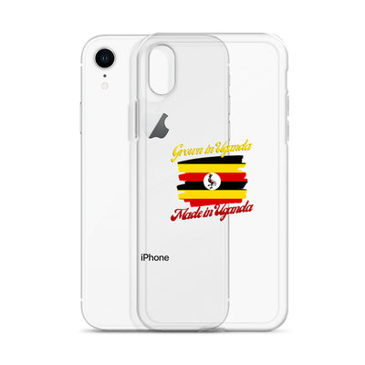 Grown in Uganda Made in Uganda iPhone Case