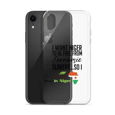 Economic Freedom - Trade In Niger iPhone Case