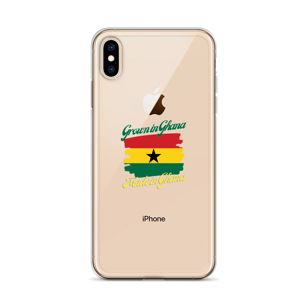 Grown in Ghana Made in Ghana iPhone Case
