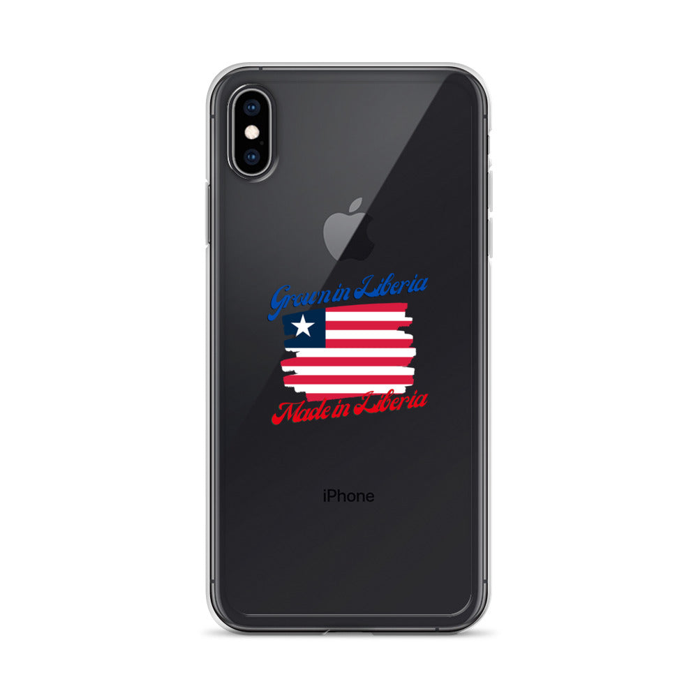 Grown in Liberia Made in Liberia iPhone Case