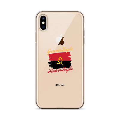 Grown in Angola Made in Angola iPhone Case