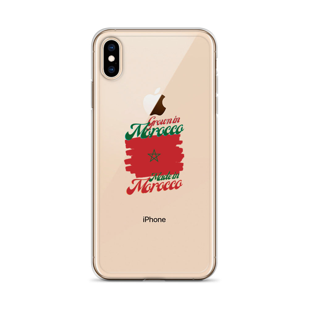 Grown in Morocco Made in Morocco iPhone Case