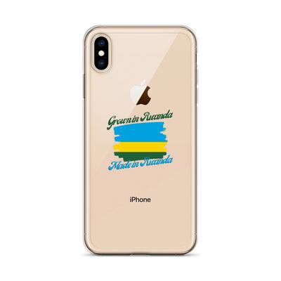 Grown in Rwanda Made in Rwanda iPhone Case