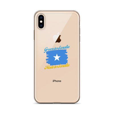 Grown in Somalia Made in Somalia iPhone Case