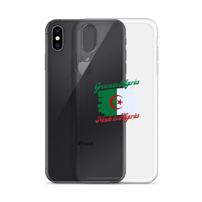 Grown in Algeria Made in Algeria iPhone Case