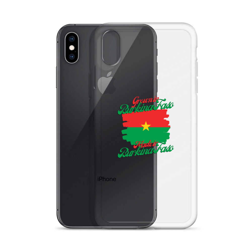 Grown in Burkina Faso Made in Burkina Faso iPhone Case