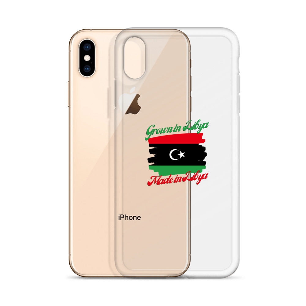 Grown in Libya Made in Libya iPhone Case