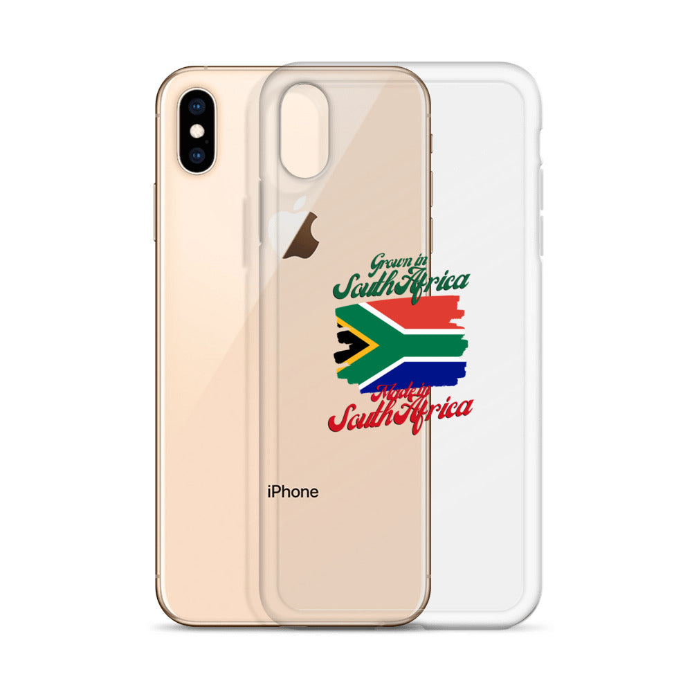 Grown in South Africa Made in South Africa iPhone Case