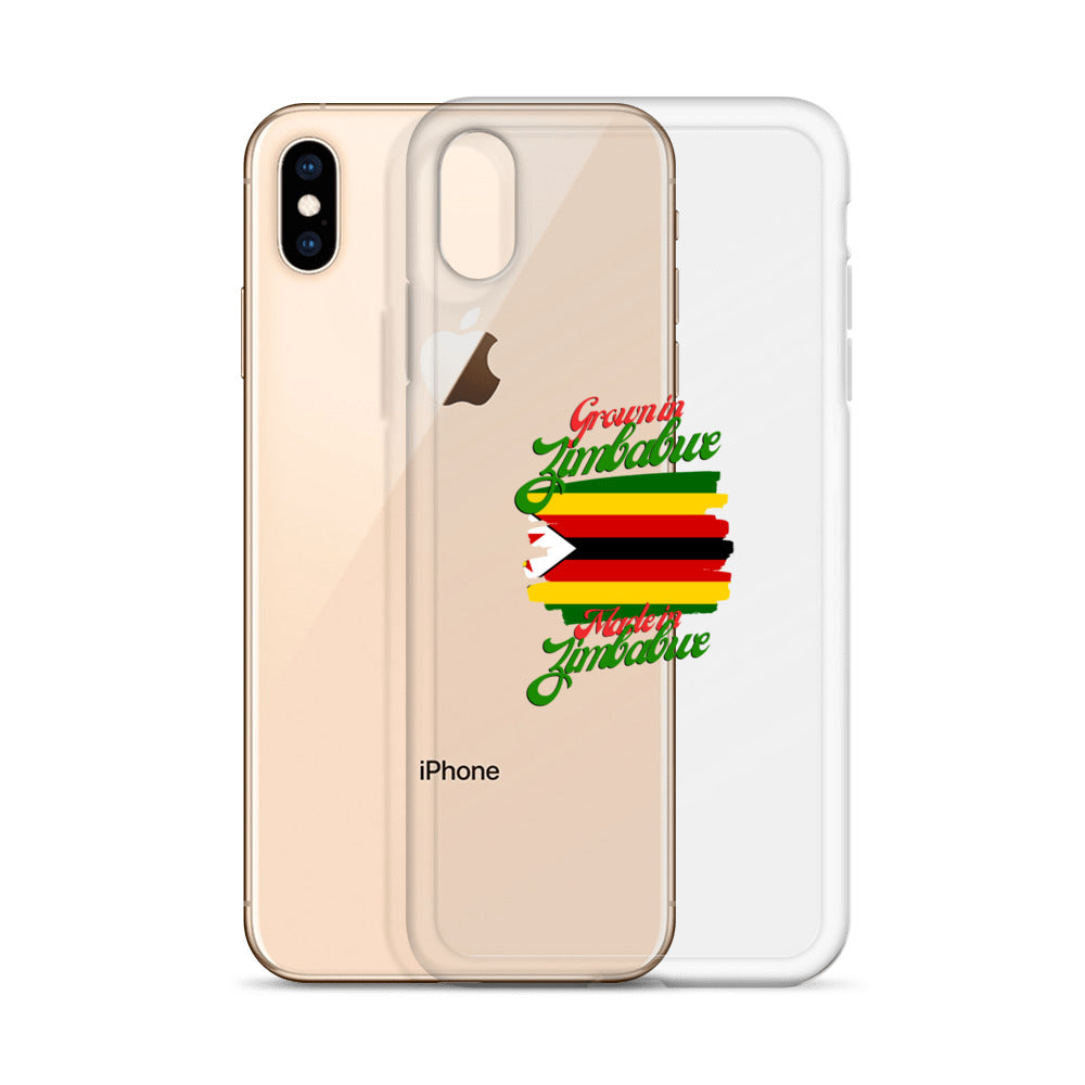 Grown in Zimbabwe Made in Zimbabwe iPhone Case