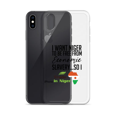 Economic Freedom - Trade In Niger iPhone Case