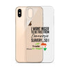 Economic Freedom - Trade In Niger iPhone Case