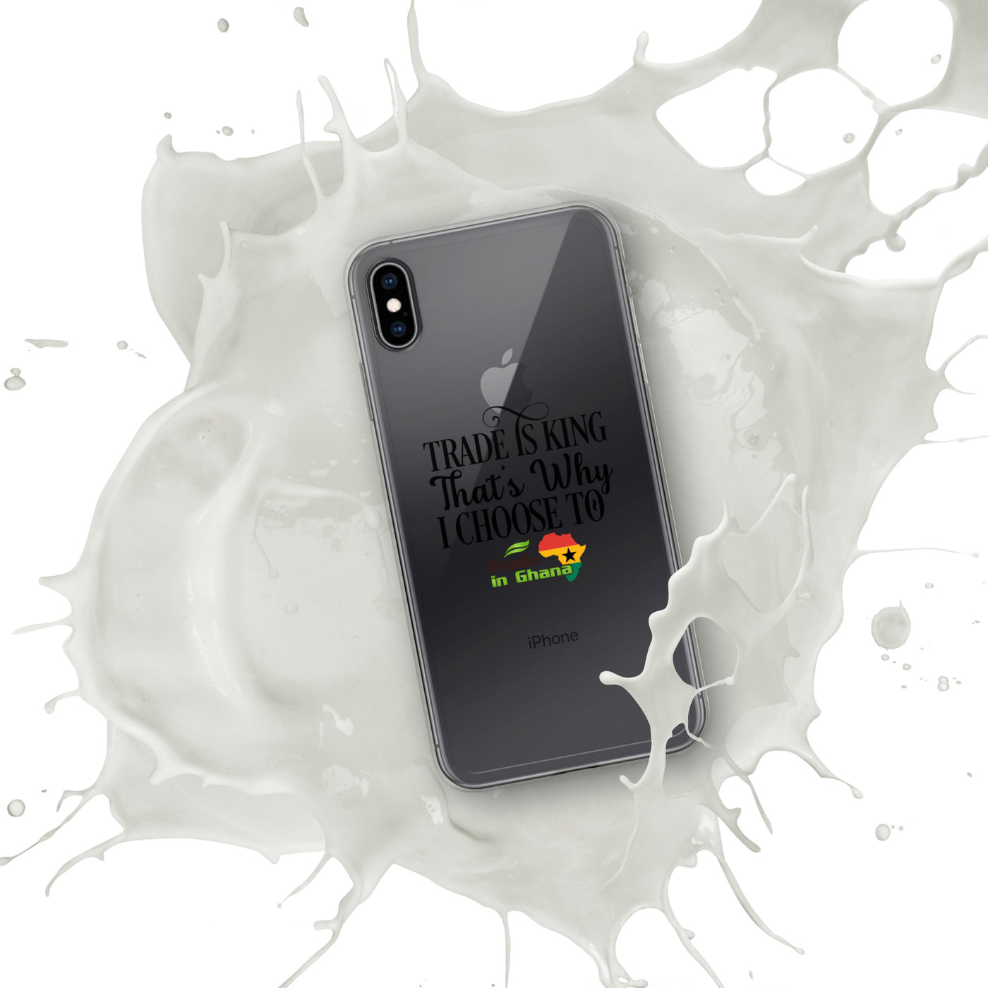 Trade Is King - Trade In Ghana iPhone Case