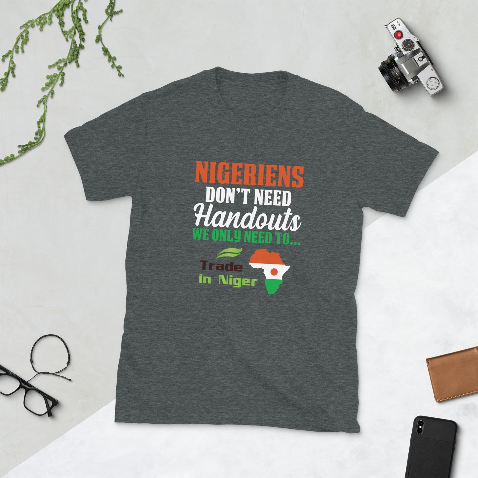 Nigeriens Don't Need Handouts - Short-Sleeve Unisex T-Shirt
