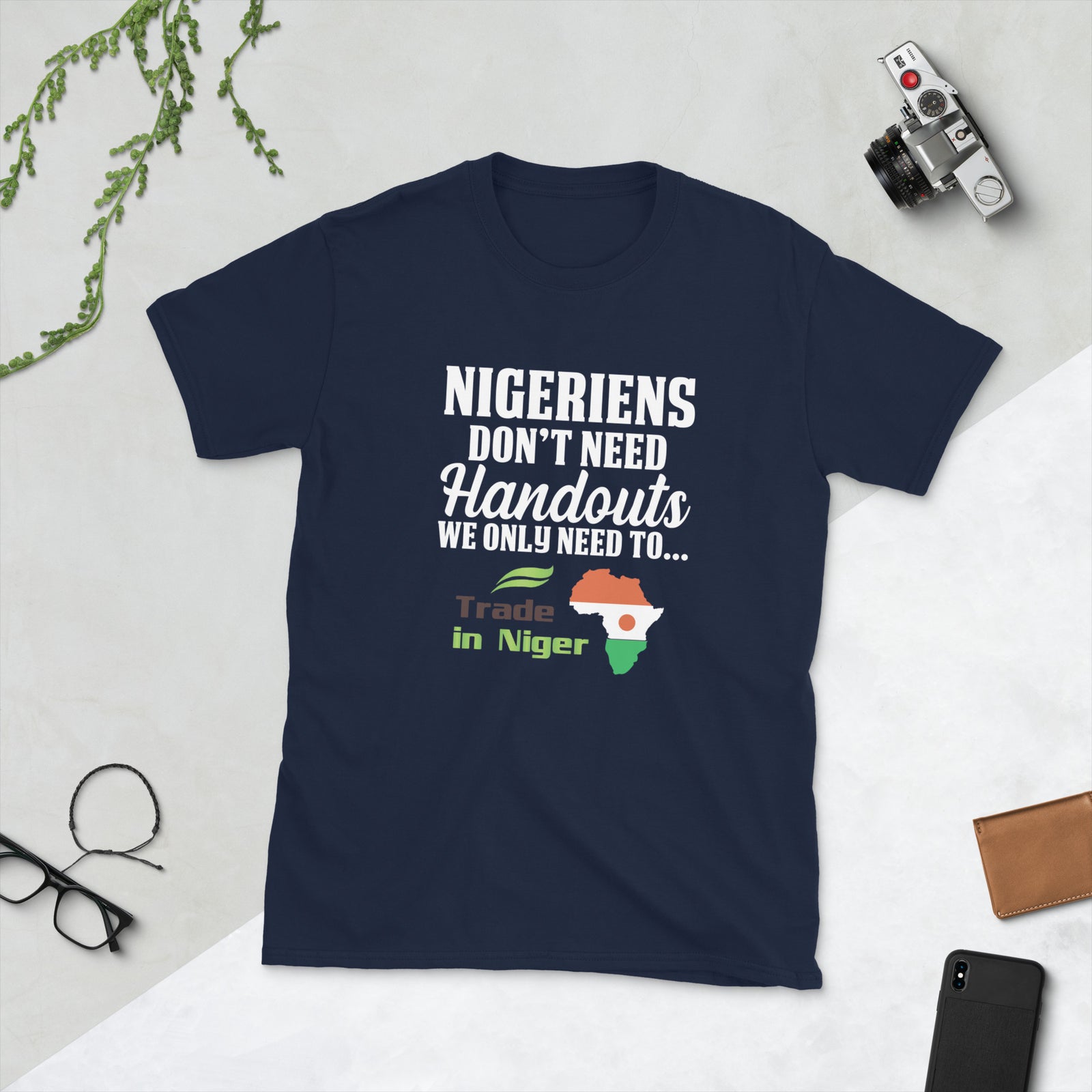 Nigeriens Don't Need Handouts - Short-Sleeve Unisex T-Shirt