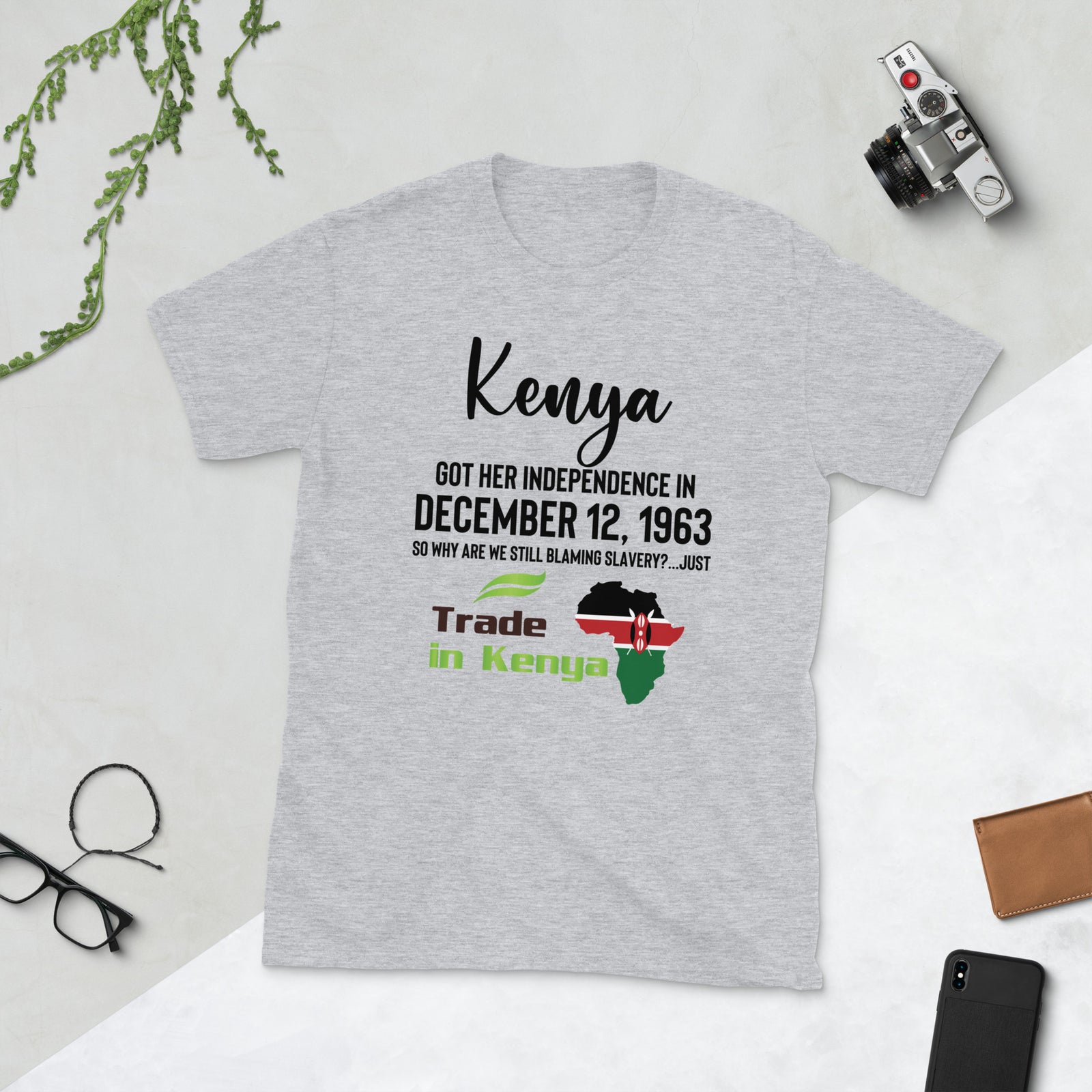 Independence Day - Trade In Kenya Short-Sleeve Unisex T-Shirt