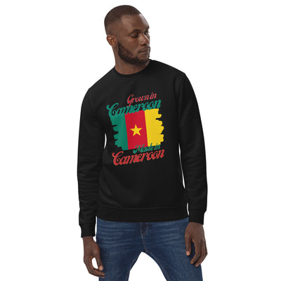 Grown in Cameroon Made in Cameroon Unisex eco sweatshirt