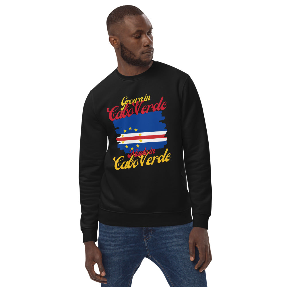 Grown in Cabo Verde Made in Cabo Verde Unisex eco sweatshirt