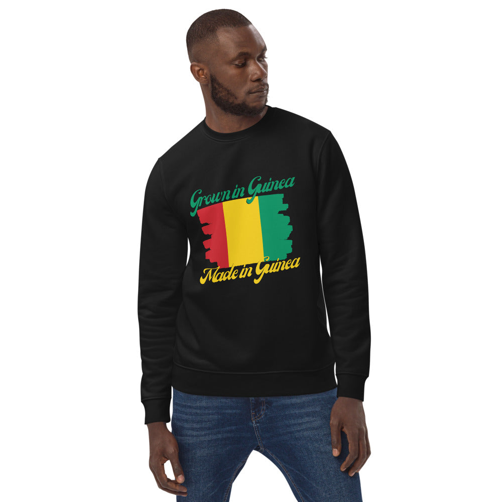 Grown in Guinea Made in Guinea Unisex eco sweatshirt