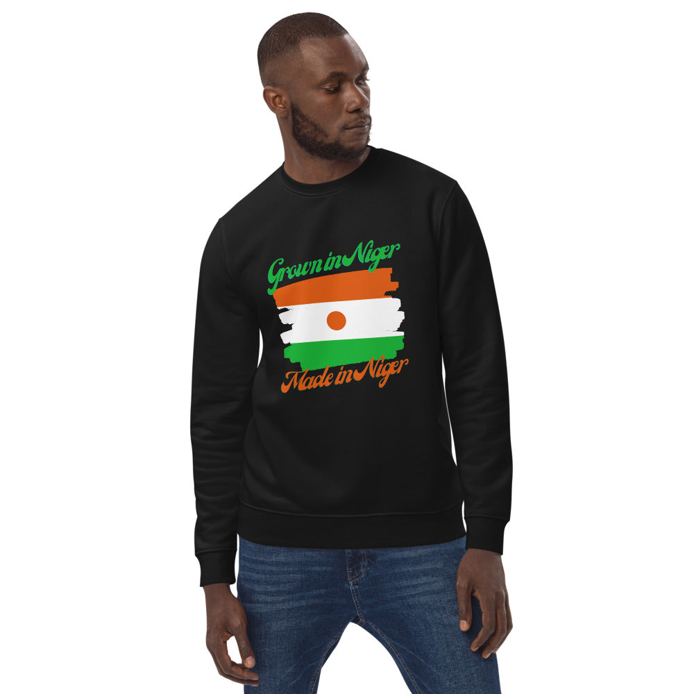 Grown in Niger Made in Niger Unisex eco sweatshirt