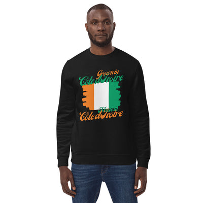 Grown in Cote d'Ivoire Made in Cote d'Ivoire Unisex eco sweatshirt