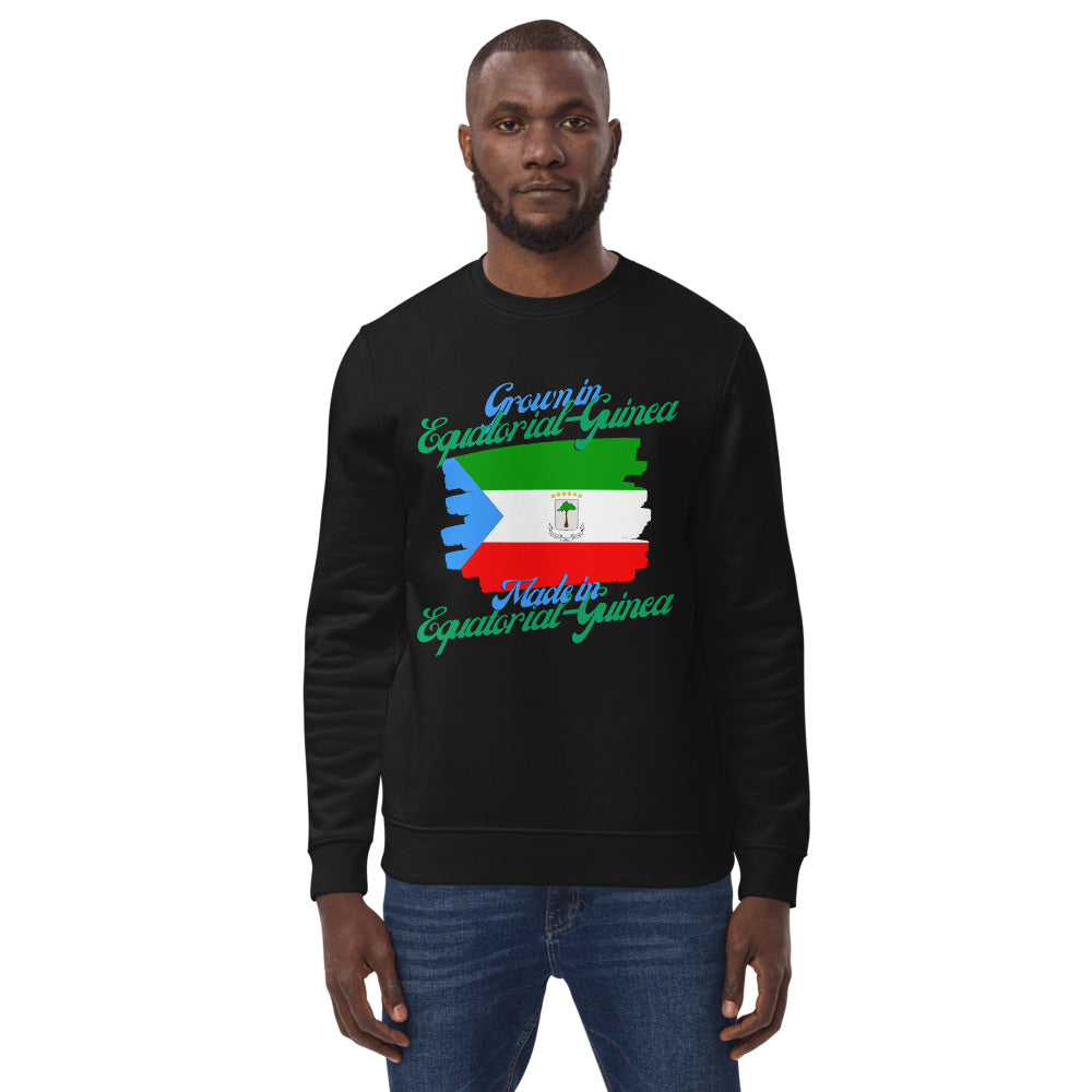 Grown in Equatorial Guinea Made in Equatorial Guinea Unisex eco sweatshirt