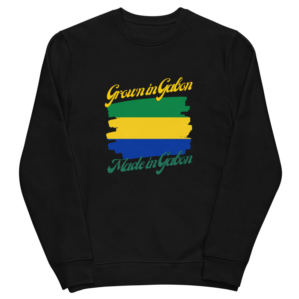 Grown in Gabon Made in Gabon Unisex eco sweatshirt