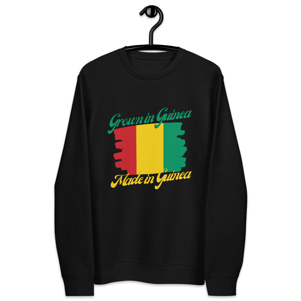 Grown in Guinea Made in Guinea Unisex eco sweatshirt