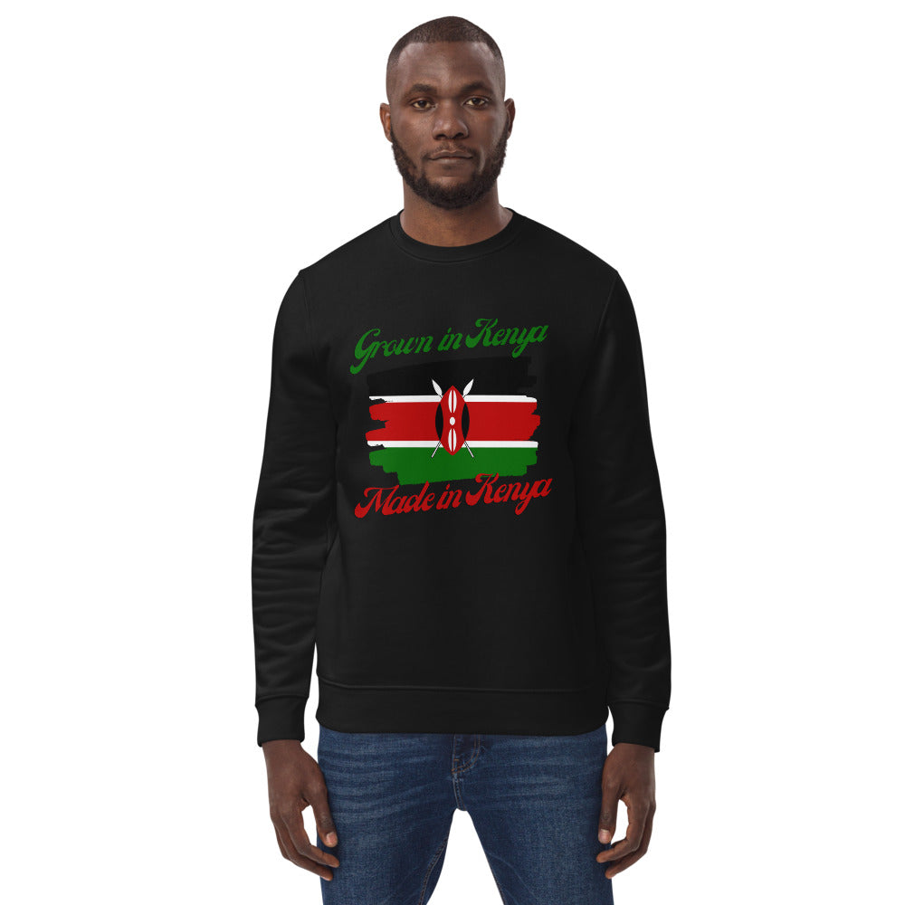 Grown in Kenya Made in Kenya Unisex eco sweatshirt