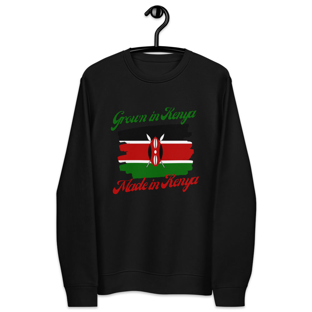 Grown in Kenya Made in Kenya Unisex eco sweatshirt