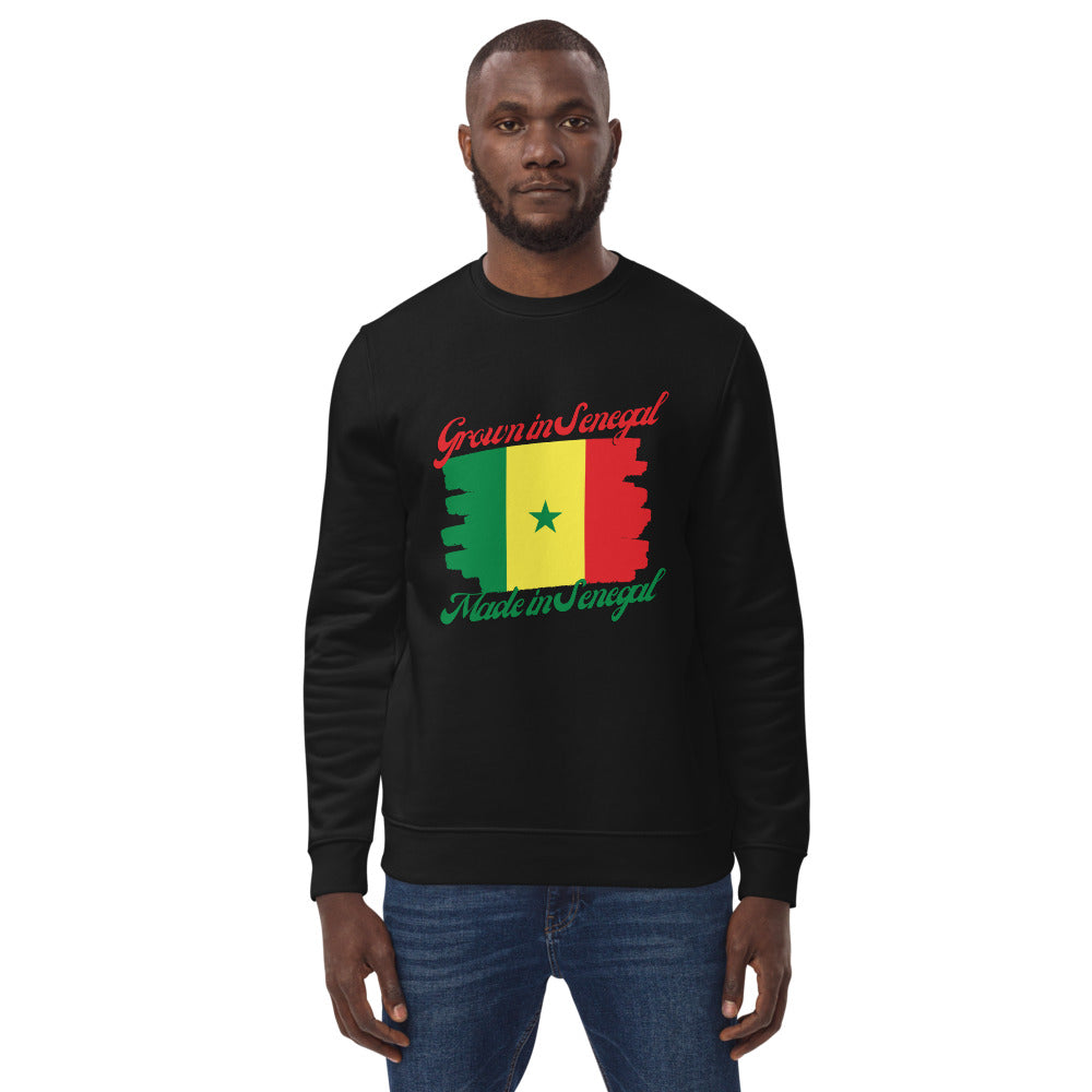 Grown in Senegal Made in Senegal Unisex eco sweatshirt
