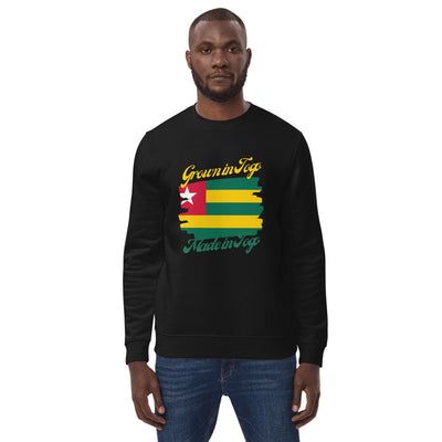 Grown in Togo Made in Togo Unisex eco sweatshirt
