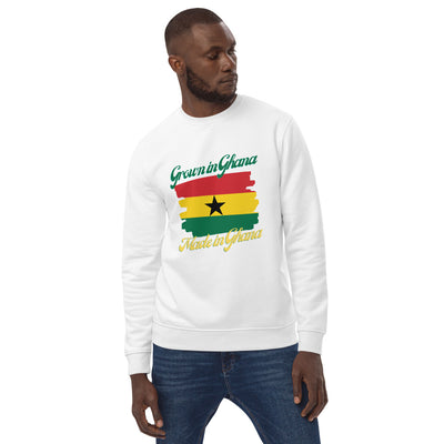 Grown in Ghana Made in Ghana Unisex eco sweatshirt