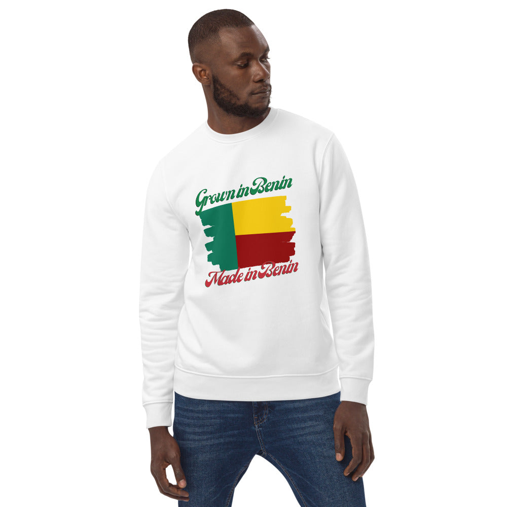 Grown in Benin Made in Benin Unisex eco sweatshirt