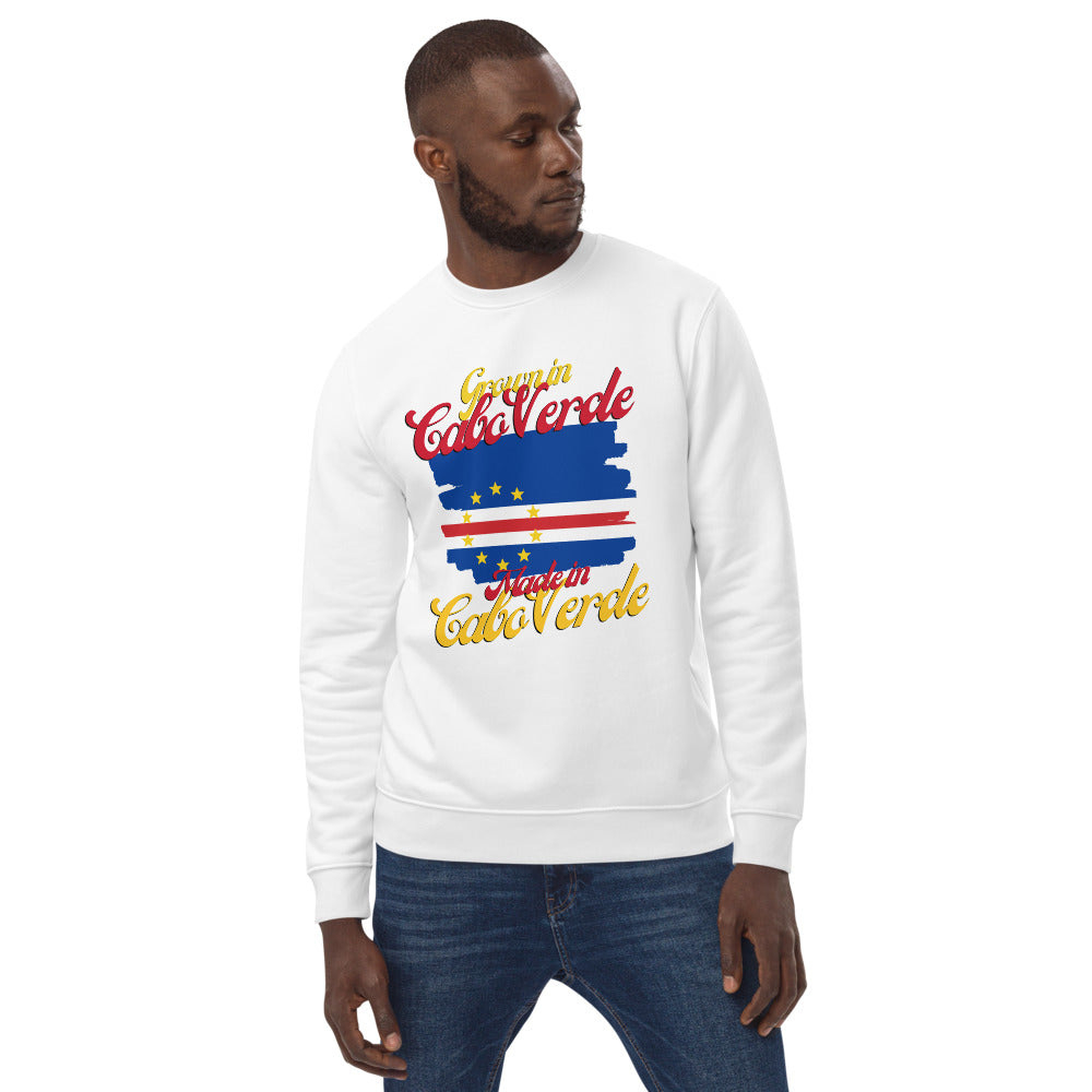 Grown in Cabo Verde Made in Cabo Verde Unisex eco sweatshirt
