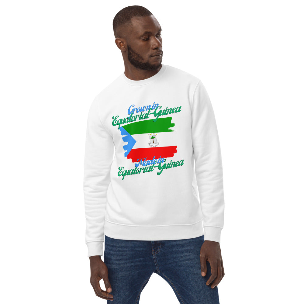 Grown in Equatorial Guinea Made in Equatorial Guinea Unisex eco sweatshirt