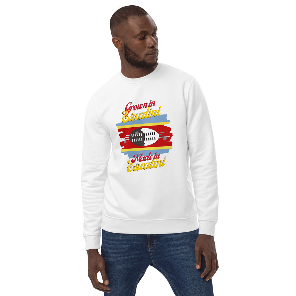 Grown in Eswatini Made in Eswatini Unisex eco sweatshirt